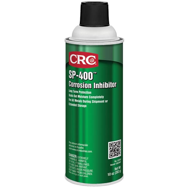 CRC 03282 SP-400 Extreme Duty Extremely Flammable Corrosion Inhibitor, 16 oz Aerosol Can, Liquid/Viscous Form, Dark Amber, 0.787