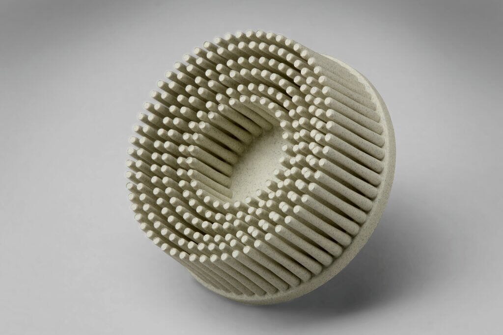 3M 7000000744 Quick-Change Bristle Disc, 2 in Dia Brush, 5/8 in Center Hole, Ceramic Fill