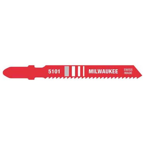 Milwaukee 48-42-5101 Heavy Duty Jig Saw Blade, 3 in L x 9/32 in W, 14 TPI, HSS Cutting Edge, HSS Body