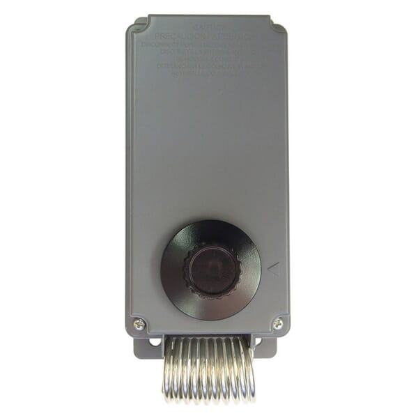 TPI TW255A TW Series Raintight Remote Thermostat, 2-Pole Thermostat, 40 to 110 deg F Control, DPDT Switch, Import