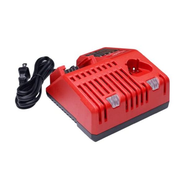 Milwaukee 48-59-1812 Slide Multi-Voltage Charger, For Use With M12 48-11-2401, M18 48-11-1815 and 48-11-1828 Battery Pack, Lithium-Ion Battery, 1 hr Charging