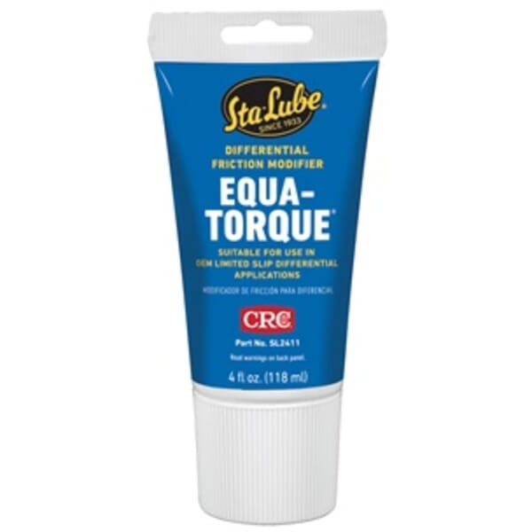Sta-Lube SL2411 Equa-Torque Differential Non-Flammable Wet Film Friction Modifier, 4 oz Tube, Liquid Form, Amber, 0.92