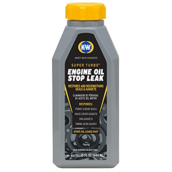 K&W 402715x6 Engine Oil Stop Leak, 15 oz Can, Liquid, Red, Mild