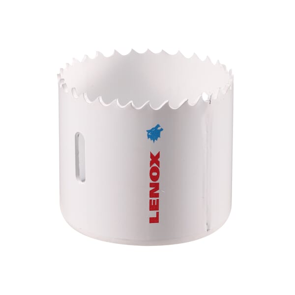 Lenox 3023434CT Hole Saw, 2-1/8 in Dia, 1-1/2 in D Cutting, Carbide Tipped Cutting Edge