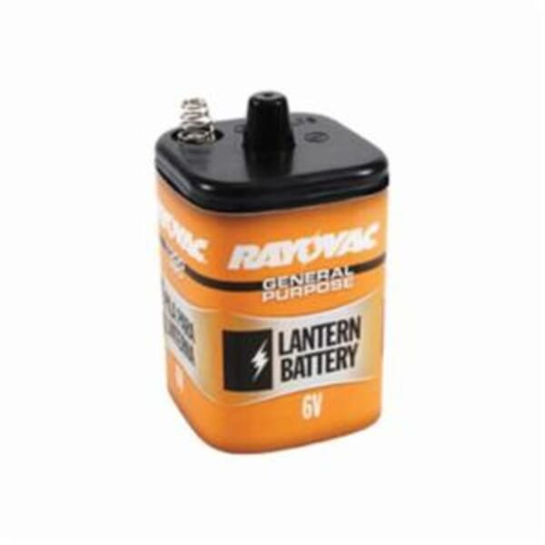 Rayovac 941 Lantern Battery, Zinc Carbon, 6 VDC Nominal, 10500 mAh Nominal