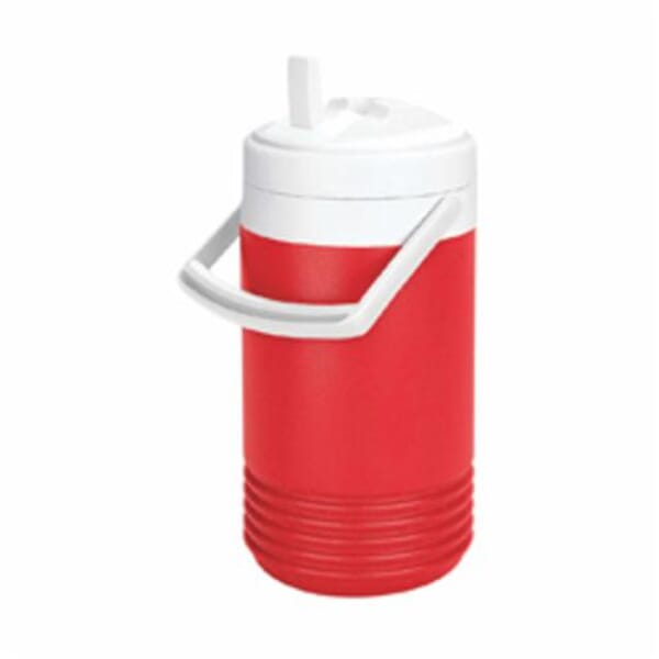 Igloo 2204 Beverage Cooler, 1 gal, Red Body