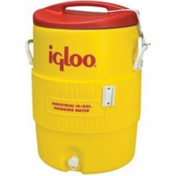 Igloo 4101 400 Beverage Cooler, 10 gal Capacity, Yellow