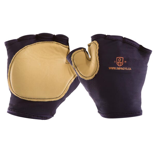 Impacto 50220110010 Anti-Impact Gloves, XS/SZ 6, Stretch Nylon, ANSI Cut-Resistance Level: 2
