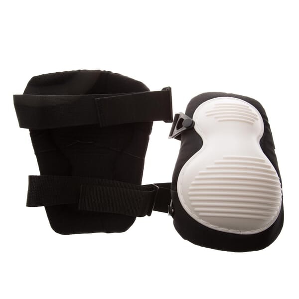 Impacto 82600000000 Lightweight Molded, Plastic Cap, Foam Pad, Buckle Closure, Elastic Strap, Black/White