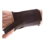 Impacto EL40ML Restrainer Wrist Support, M, Fits Wrist Size 6-1/2 to 7-1/2 in, Left Hand, Adjustable Elastic/Hook and Loop Closure