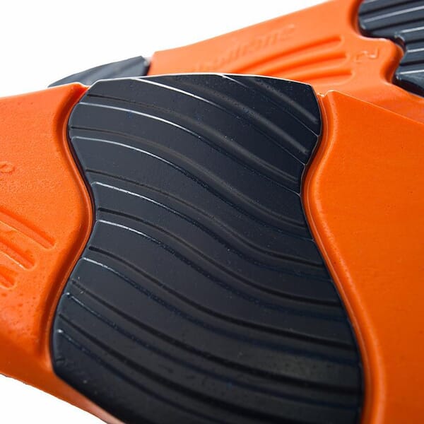 Impacto Ultra Work-Sport ERINWRKG Anti-Fatigue Molded Insole, Mens, SZ 12.5 to 13.5, Sorbothane Inlay/Fabric Cover/Polyurethane Layer, Orange/Blue