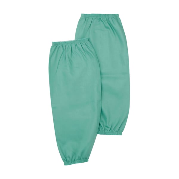 Ironcat 7041/18 Economy Cut-Resistant Sleeves, 8-3/4 in, 19-1/2 in L, Cotton, Green
