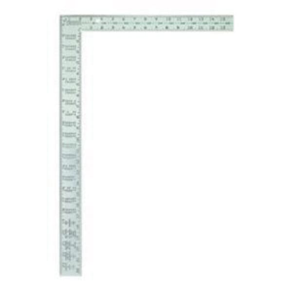 Irwin 1794448 Framing Square, 16 x 24 in, 1/8 in, 1/10 in, 1/12 in and 1/16 in Graduation, Aluminum