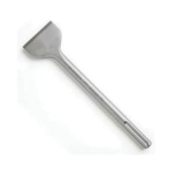 Irwin 332010 Wide Scaling Chisel, For Use With Demolition Chisel Hammer Bits, 3 in Head, 12 in OAL, SDS Max Shank