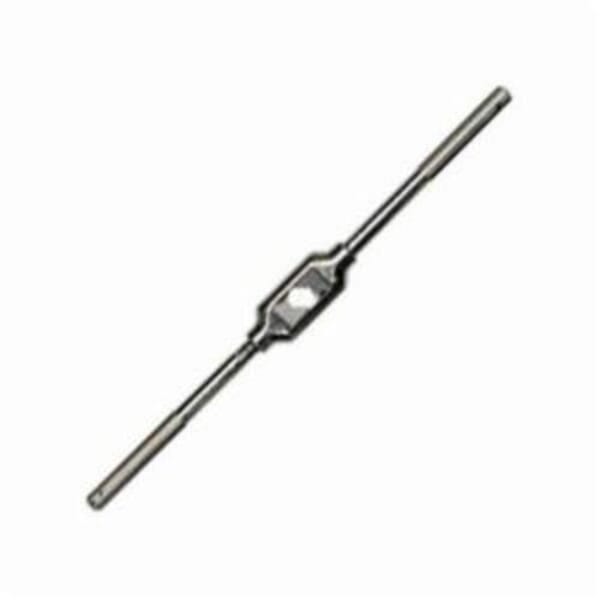Irwin Hanson 12088 Adjustable Wrench, #0 to 1/2 in Tap, Steel, Straight Handle