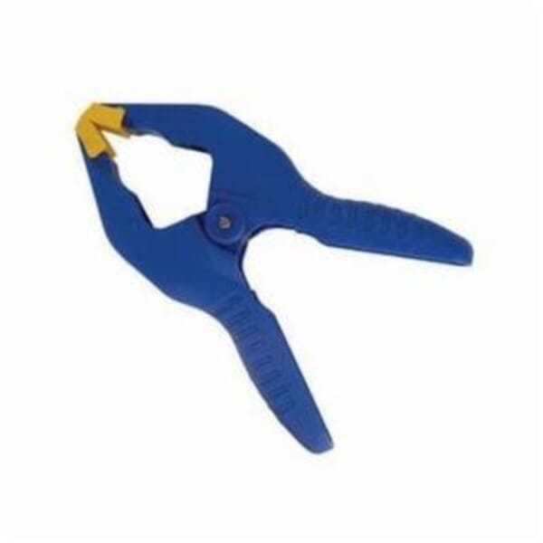 Irwin Quick-Grip 58300 Spring Clamp, 3 in W Jaw, 3 in Clamping, 3 in Opening, 3 in D Throat, Resin