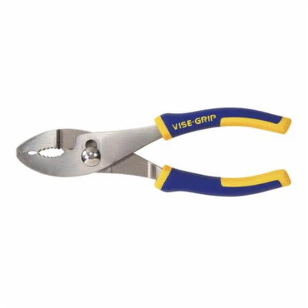 Irwin Vise-Grip 1773637 Standard Slip Joint Plier, 1-3/4 in L x 2-1/2 in W x 7/16 in THK Nickel Chromium Steel Jaw, Machined/Serrated Jaw Surface, 10 in OAL, ASTM Approved