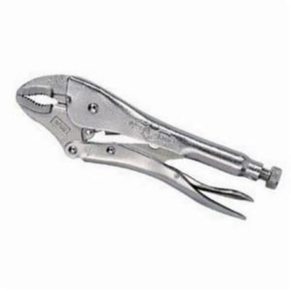 Irwin Vise-Grip The Original 5WR-3 5WR 1-Handed Lever Locking Plier, 1-1/8 in Nominal, Screw Locking, 7/8 in L x 3/8 in W x 1/4 in THK Alloy Steel Curved Jaw, 5 in OAL
