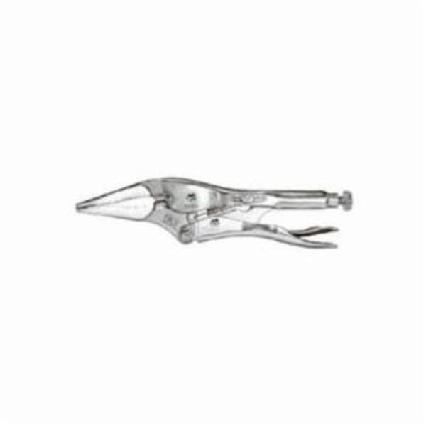 Irwin Vise-Grip Fast Release 9LN-3 9LN 1-Handed Lever Locking Plier, 2-3/4 in, 2-3/32 in L x 3/16 in W x 1/4 in THK Long Nose/Straight Heat Treated Alloy Steel Jaw, 7 in Handle