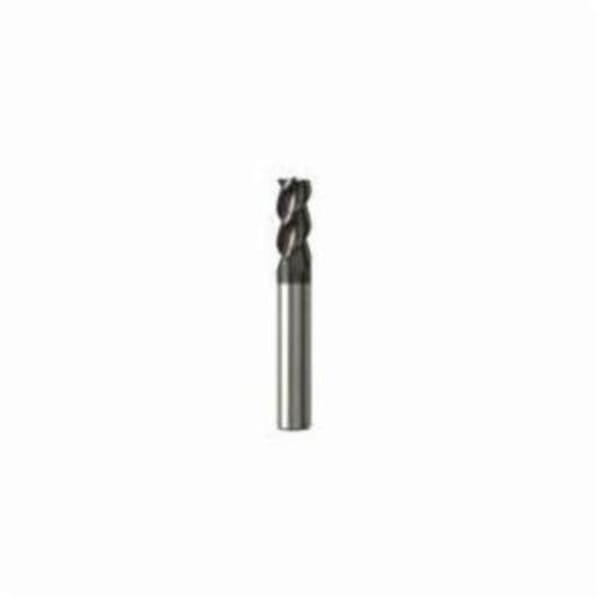 Seco JABRO Solid2 02927301 Solid2 JS513 Center Cutting Single End Universal End Mill, 1 mm Dia Cutter, 0.01 mm Corner Radius, 2 mm Length of Cut, 3 Flutes, 3 mm Dia Shank, 38 mm OAL, NXT/PVD Coated
