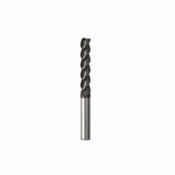 Seco JABRO Solid2 02927338 Solid2 JS513 Center Cutting Single End Universal End Mill, 10 mm Dia Cutter, 0.1 mm Corner Radius, 50 mm Length of Cut, 3 Flutes, 10 mm Dia Shank, 100 mm OAL, NXT/PVD Coated