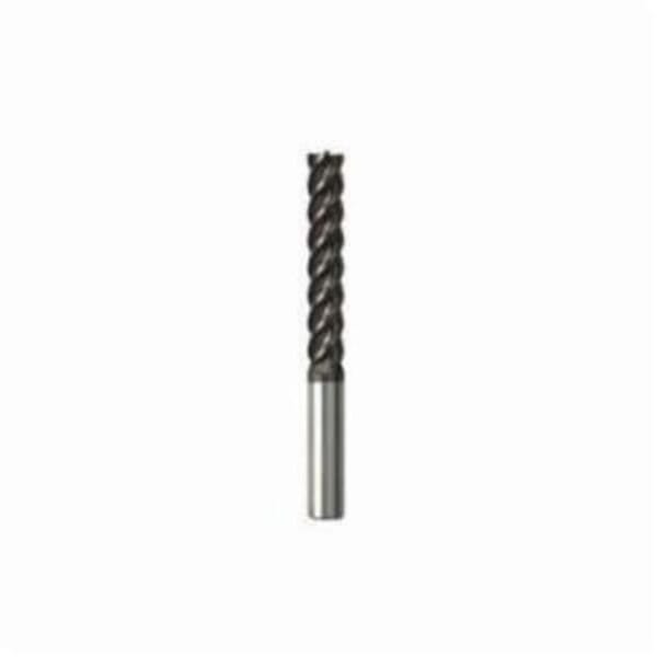Seco JABRO Solid2 02927429 Solid2 JS514 Center Cutting Single End Universal End Mill, 3 mm Dia Cutter, 0.03 mm Corner Radius, 17 mm Length of Cut, 4 Flutes, 6 mm Dia Shank, 57 mm OAL, NXT/PVD Coated