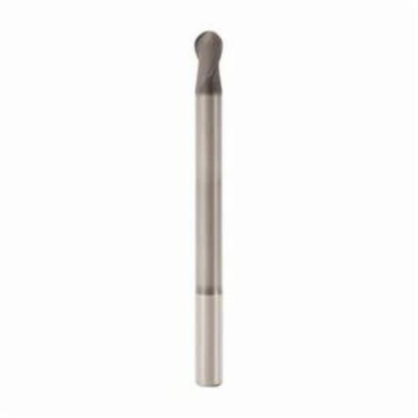 Seco JABRO Diamond 00023516 JD660 Ball End Center Cutting Single End Mill, 0.236 in Dia Cutter, 0.393 in Length of Cut, 2 Flutes, 0.236 in Dia Shank, 3.937 in OAL, Diamond Coated