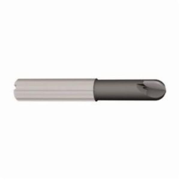 Seco JABRO Composites 02968184 JPD850 Ball End Center Cutting Single End Mill, 6 mm Dia Cutter, 7 mm Length of Cut, 2 Flutes, 6 mm Dia Shank, 58 mm OAL, PCD Coated