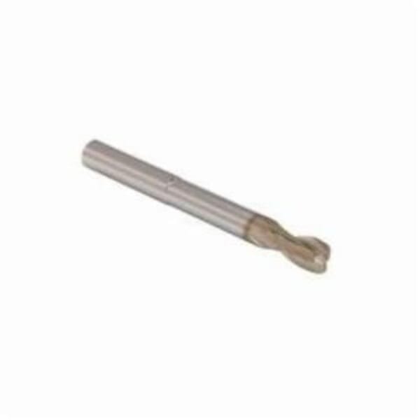 Seco JABRO Solid2 03003433 Solid2 JS452 Center Cutting High Performance Single End Mill, 20 mm Dia Cutter, 0.5 mm Corner Radius, 30 mm Length of Cut, 2 Flutes, 20 mm Dia Shank, 164 mm OAL, HEMI/PVD Coated
