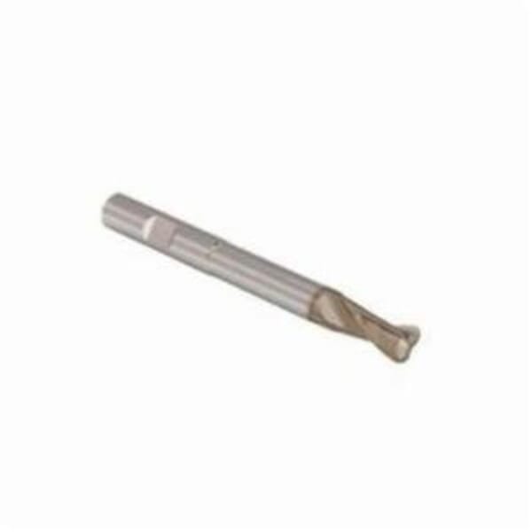 Seco JABRO Solid2 03003467 Solid2 JS452 Center Cutting High Performance Single End Mill, 20 mm Dia Cutter, 0.5 mm Corner Radius, 30 mm Length of Cut, 2 Flutes, 20 mm Dia Shank, 164 mm OAL, HEMI/PVD Coated