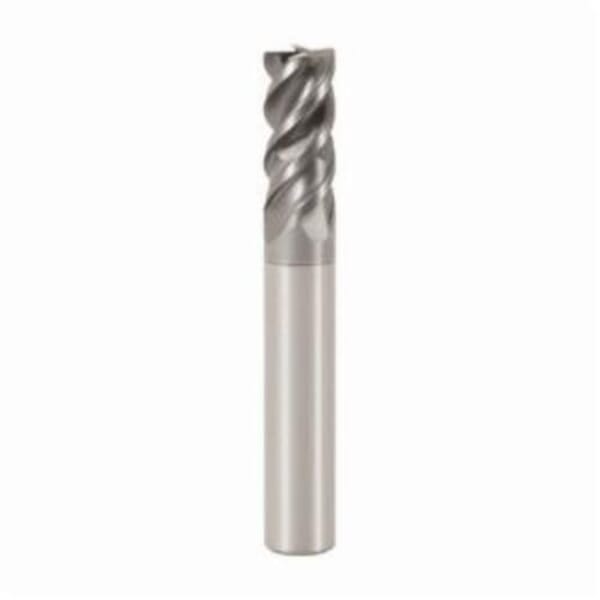 Seco JABRO Solid2 02711631 Solid2 JS554 High Performance Single End Universal End Mill, 5/8 in Dia Cutter, 0.03 in Corner Radius, 1-1/4 in Length of Cut, 4 Flutes, 5/8 in Dia Shank, 3-3/4 in OAL, SIRON-A/PVD Coated