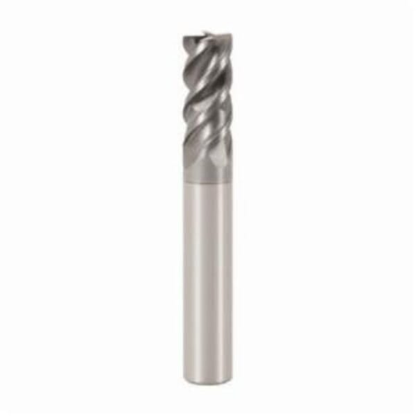 Seco JABRO Solid2 02679570 Solid2 JS554 High Performance Single End Universal End Mill, 20 mm Dia Cutter, 1 mm Corner Radius, 42 mm Length of Cut, 4 Flutes, 20 mm Dia Shank, 100 mm OAL, SIRON-A/PVD Coated