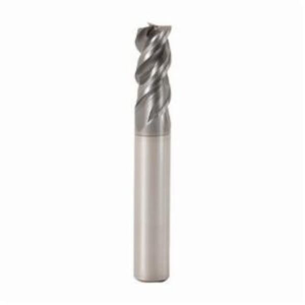 JABRO Solid2 02810373 JABRO Solid2 JS553 Center Cutting High Performance Single End Universal End Mill, 16 mm Dia Cutter, 4 mm Corner Radius, 34 mm Length of Cut, 3 Flutes, 16 mm Dia Shank, 90 mm OAL, SIRON-A/PVD Coated