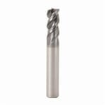 JABRO Solid2 02810373 JABRO Solid2 JS553 Center Cutting High Performance Single End Universal End Mill, 16 mm Dia Cutter, 4 mm Corner Radius, 34 mm Length of Cut, 3 Flutes, 16 mm Dia Shank, 90 mm OAL, SIRON-A/PVD Coated