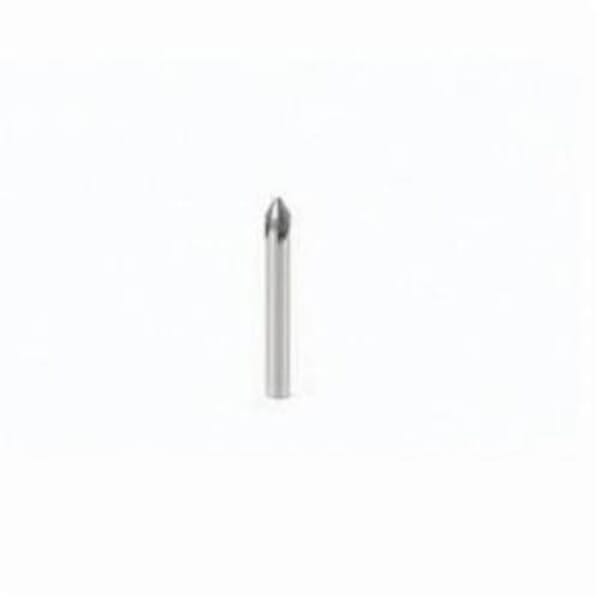 Seco JABRO Solid2 02881623 JS506 Non-Center Cutting Single End Square End Mill, 4 mm Dia Cutter, 2.7 mm Length of Cut, 3 Flutes, 4 mm Dia Shank, 50 mm OAL, SIRA/PVD Coated