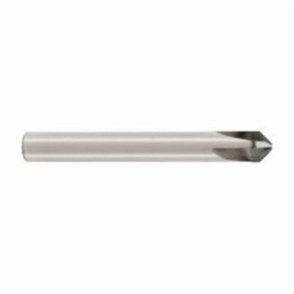 Seco JABRO Solid2 02881638 JS509 Center Cutting Single End Square End Mill, 8 mm Dia Cutter, 3.2 mm Length of Cut, 4 Flutes, 8 mm Dia Shank, 63 mm OAL, SIRA/PVD Coated