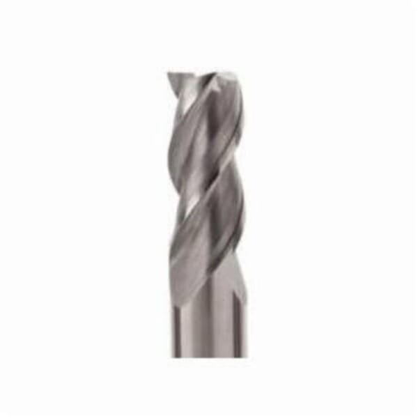 Seco JABRO Solid2 02881955 JS413 Center Cutting Extended Length Single End Square End Mill, 6 mm Dia Cutter, 24 mm Length of Cut, 3 Flutes, 6 mm Dia Shank, 70 mm OAL, Uncoated