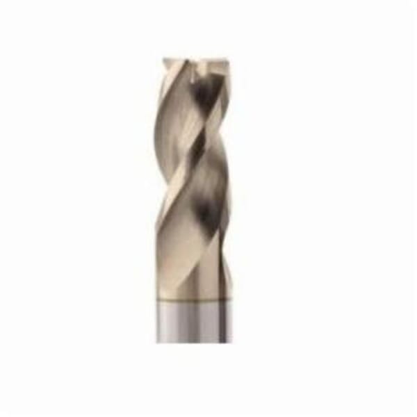 Seco JABRO Solid2 02905308 Solid2 JS453 Center Cutting High Performance Regular Length Single End Mill, 12 mm Dia Cutter, 3 mm Corner Radius, 24 mm Length of Cut, 3 Flutes, 12 mm Dia Shank, 88 mm OAL, HEMI/PVD Coated