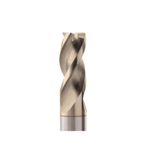 Seco JABRO Solid2 02905329 Solid2 JS453 Center Cutting High Performance Regular Length Single End Mill, 20 mm Dia Cutter, 0.5 mm Corner Radius, 36 mm Length of Cut, 3 Flutes, 20 mm Dia Shank, 150 mm OAL, HEMI/PVD Coated