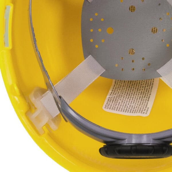 JACKSON SAFETY 14833 SC-6 Premium Cap-Style Non-Vented Safety Hard Hat, 6-1/2 in Fits Mini Hat, 8 in Fits Max Hat, Dielectric HDPE, 4-Point Suspension, ANSI Electrical Class Rating: Class C, E and G, ANSI Impact Rating: Type I, Ratchet Adjustment
