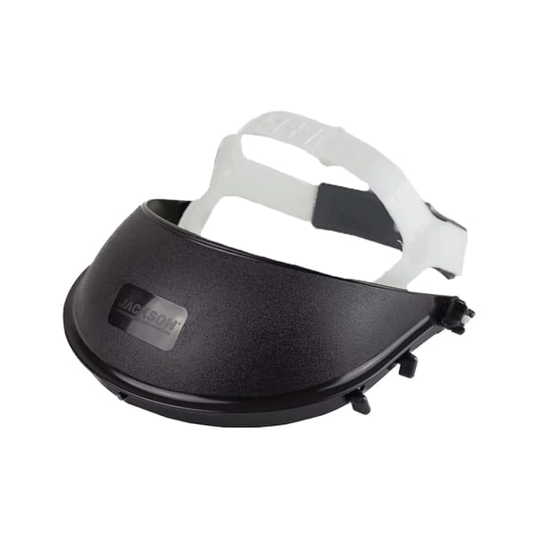 JACKSON SAFETY 14940 170-SB Best Headgear With Spark Deflector, Black, Plastic, For Use With Universal Pin Pattern Windows/Visors, Ratchet Adjustment