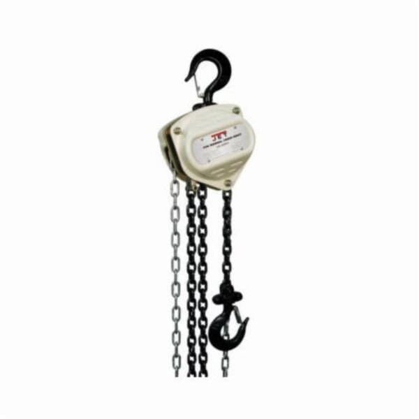 JET JT9-101913 S90 Contractor Grade Hand Chain Hoist, 1 ton Load, 30 ft H Lifting, 60 lbf Rated