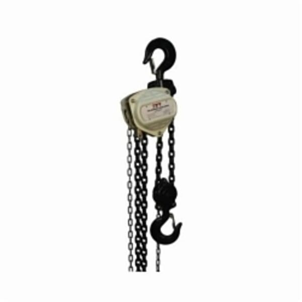 JET JT9-101950 S90 Contractor Grade Hand Chain Hoist, 5 ton Load, 10 ft H Lifting, 90 lbf Rated