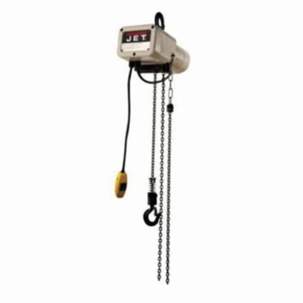 JET JSH 1-Phase Electric Chain Hoist, 0.125 ton Load, 1/6 hp Power Rating, 115 VAC