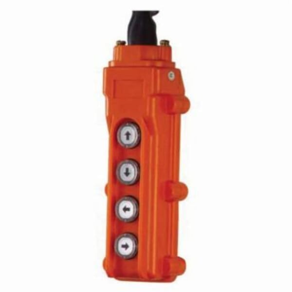 JET 152421 Control Pendant, 24 V Input, Pushbutton Function