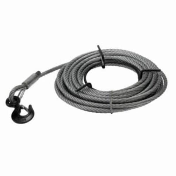 JET 286514 JG Series Wire Rope With Cabel, 1.5 ton Cable, 66 ft L