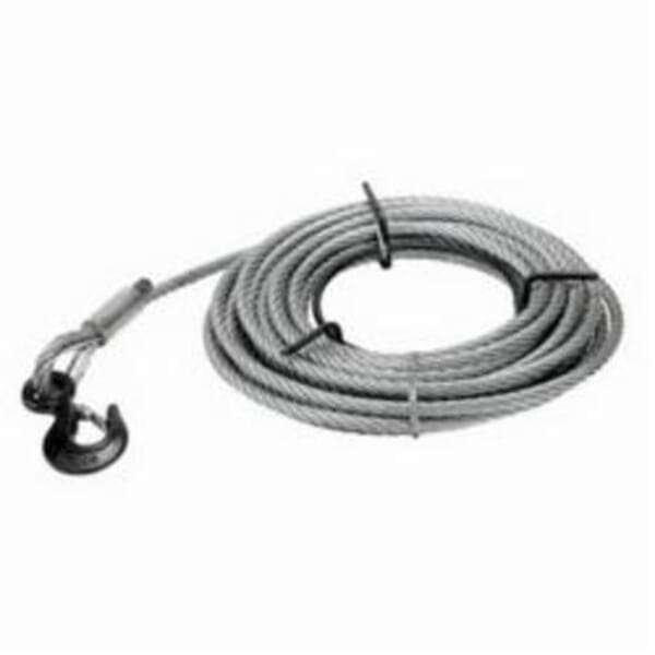 JET JT9-286574 Wire Rope, For Use With JG Grip Pullers, 5/16 in Dia, 66 ft L, Steel