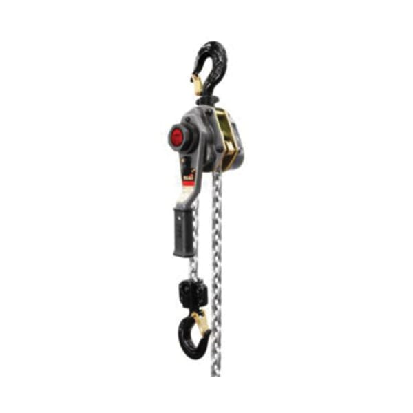 JET JT9-376400 JLH Lever Hoist, 2-1/2 ton Load, 5 ft H Lifting, 82 lb Rated, 1-4/9 in Hook Opening