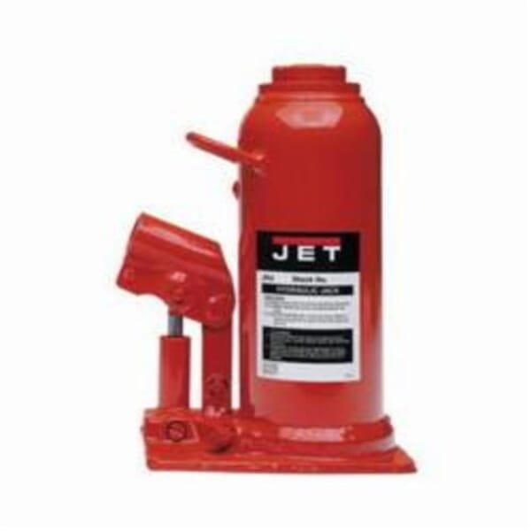 JET JT9-453303 JHJ Heavy Duty Hydraulic Bottle Jack, 3 ton Load, 7-1/2 in H Min, 14-3/8 in H Max, 4-1/2 in, 2-3/8 in L Screw