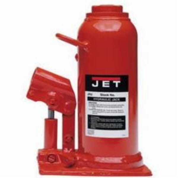 JET JT9-453305 JHJ Heavy Duty Hydraulic Bottle Jack, 5 ton Load, 7-7/8 in H Min, 15-1/2 in H Max, 4-5/8 in, 2-3/4 in L Screw